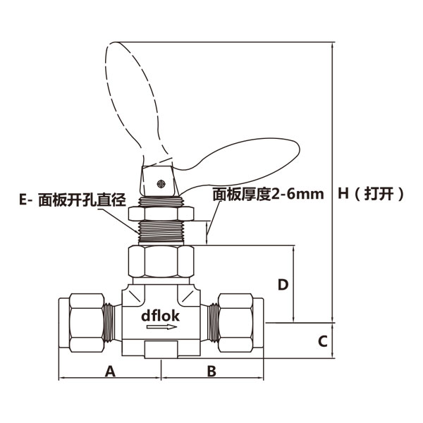 N5系列拨动开关针阀